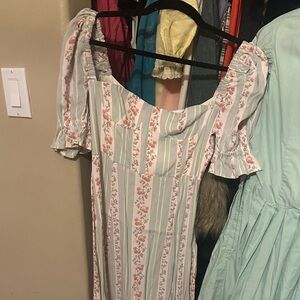 WeWoreWhat Pink and Black Dress